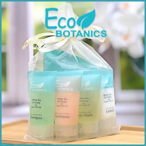 Guest Bath Toiletry Sample Sets & Gift Bags