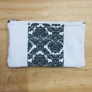 Handmade Zip Pouch - Upcycled Fabrics