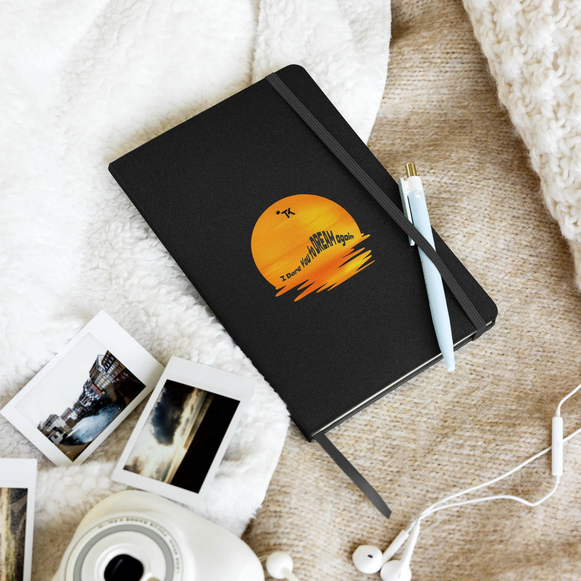 Hardcover bound: Dare to Dream notebook