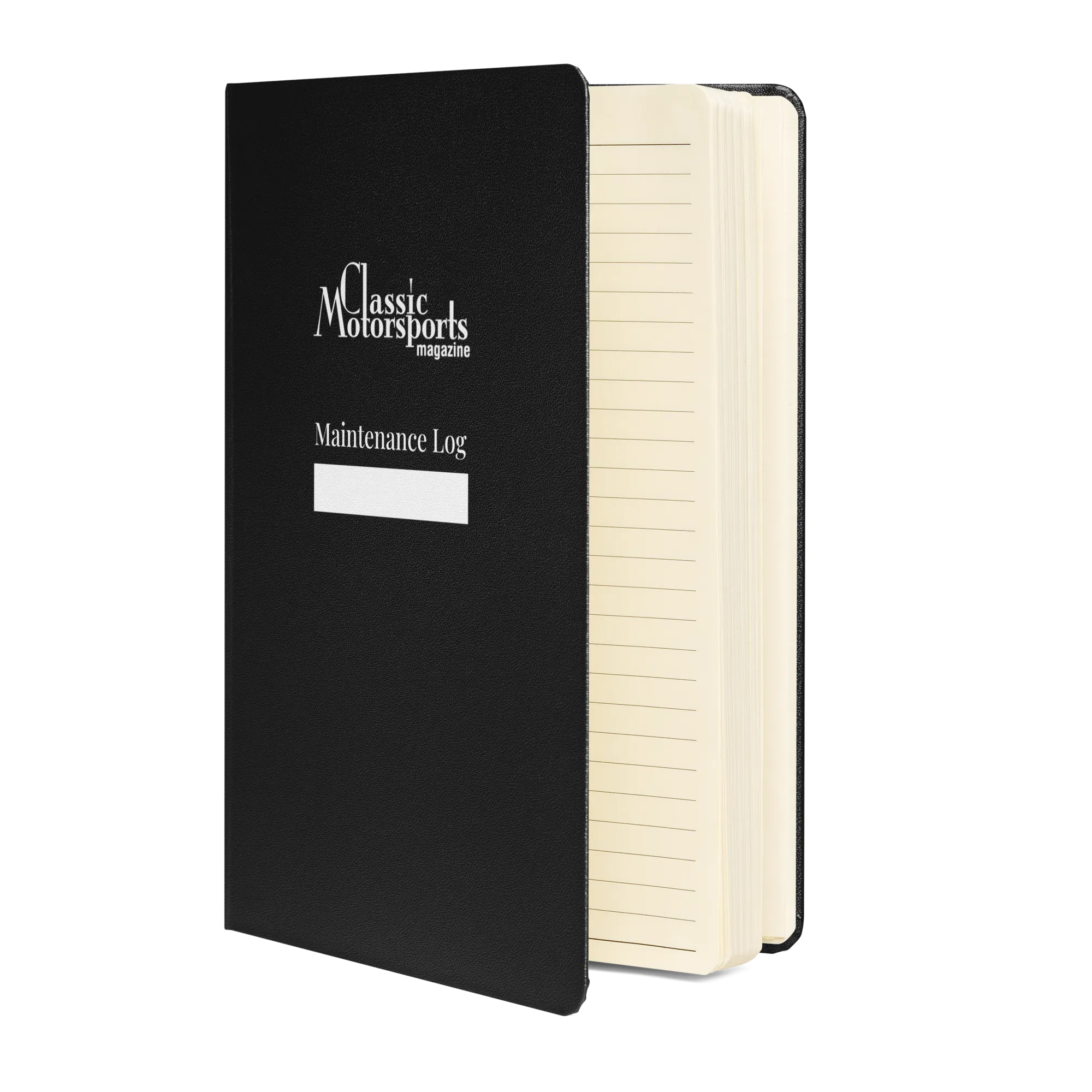 Hardcover Bound Maintenance Log Book