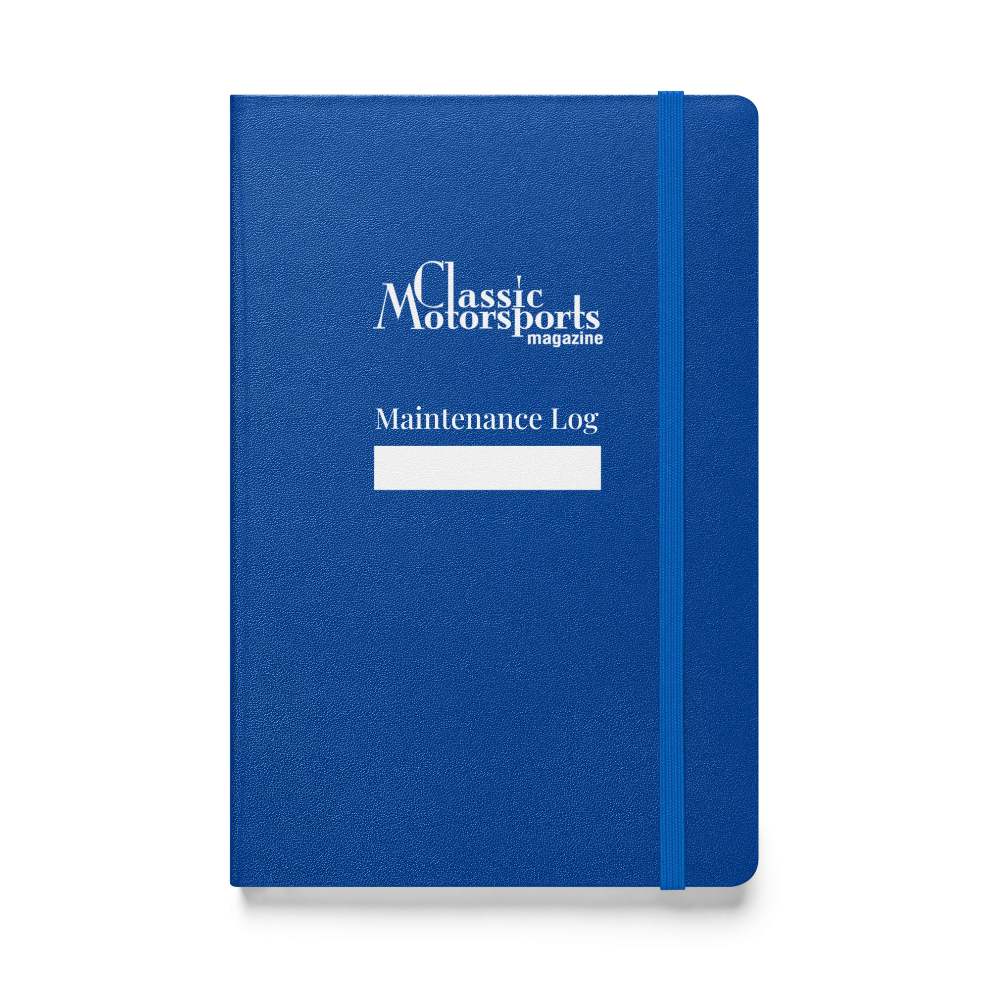 Hardcover Bound Maintenance Log Book