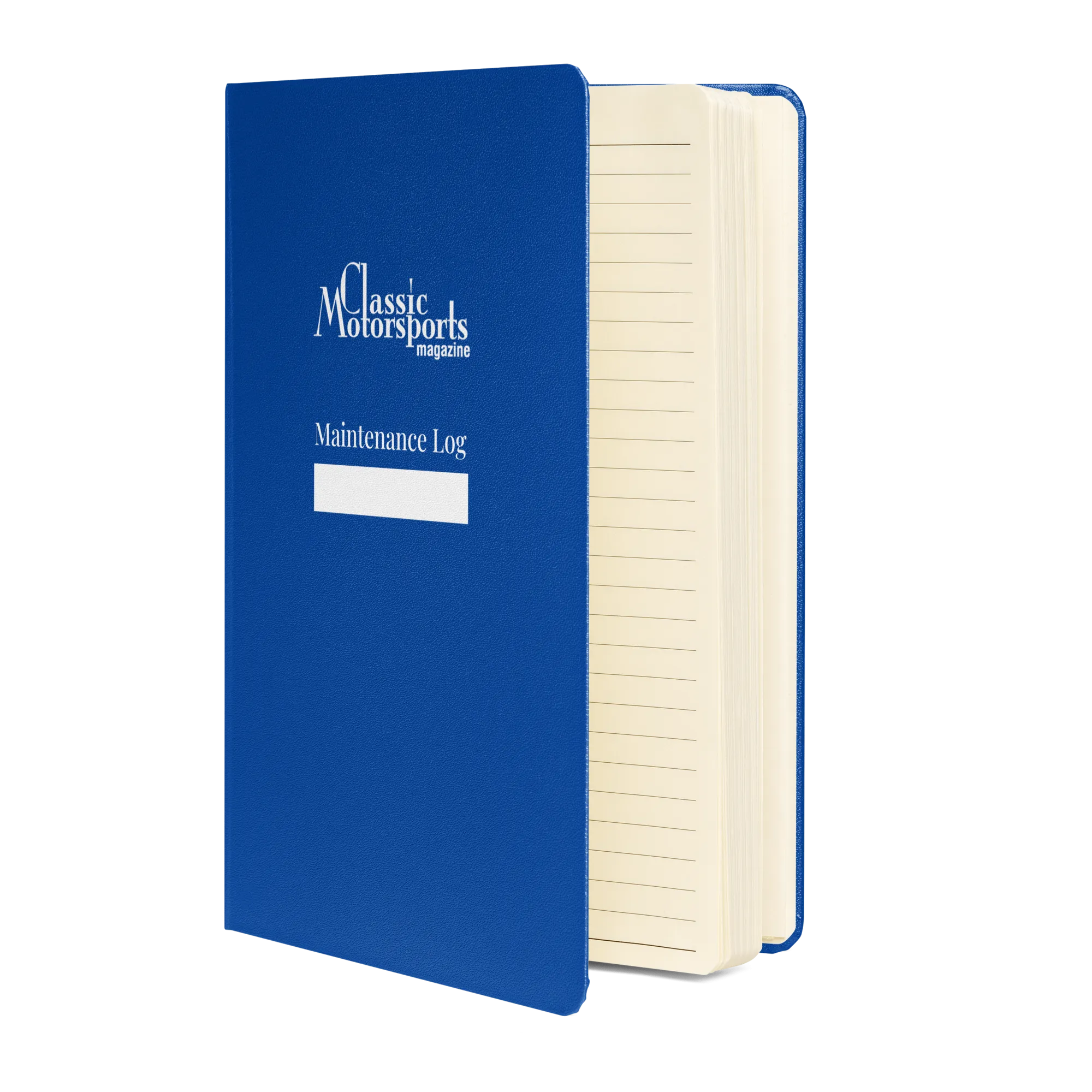 Hardcover Bound Maintenance Log Book