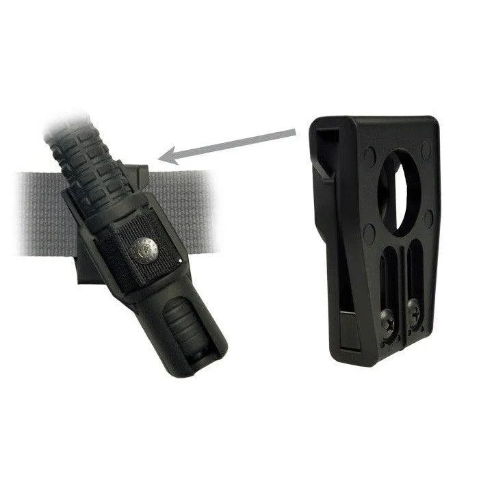 Hardened expandable baton 21″  plus  plastic holder