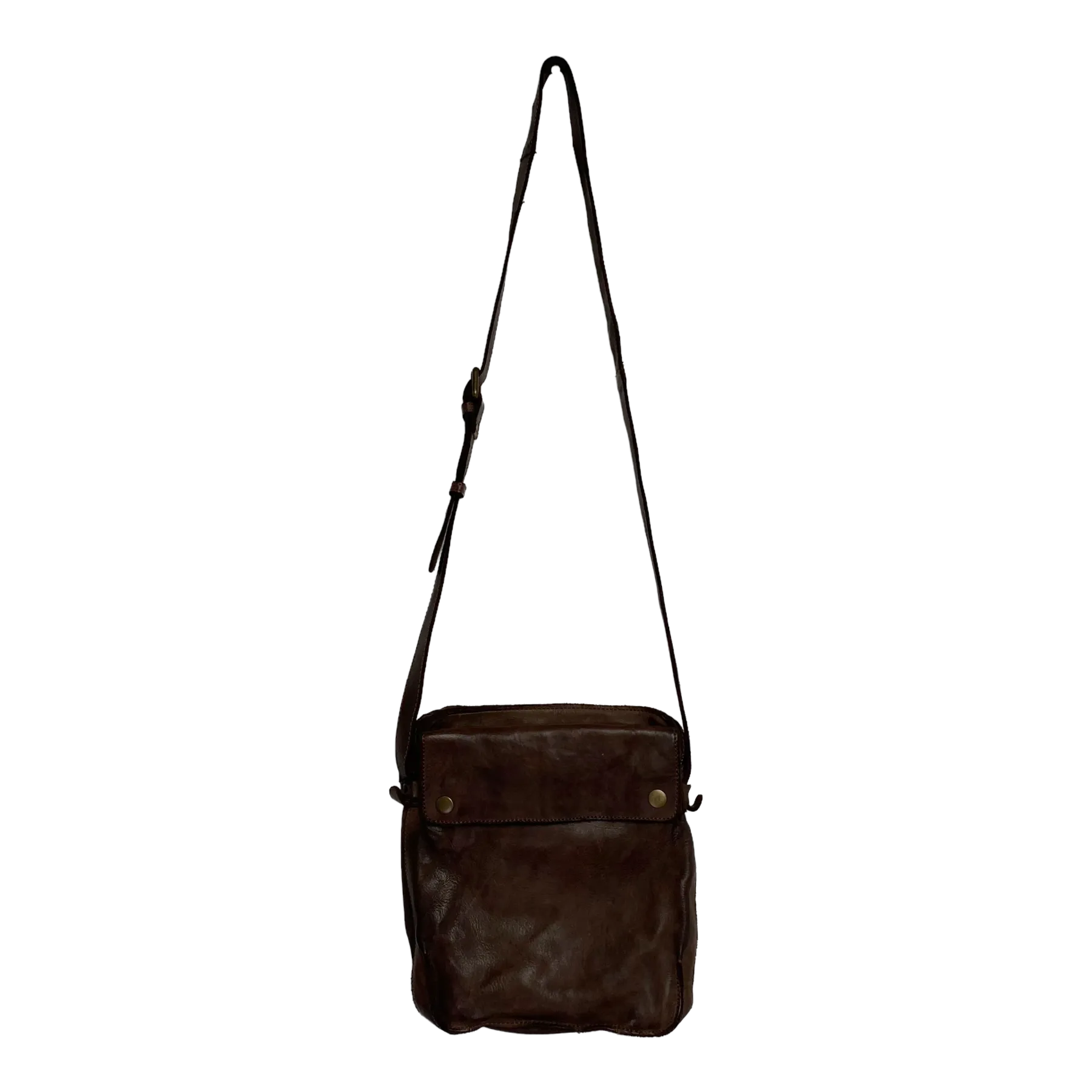 Harold's Bags leather submarine crossbag small, brown