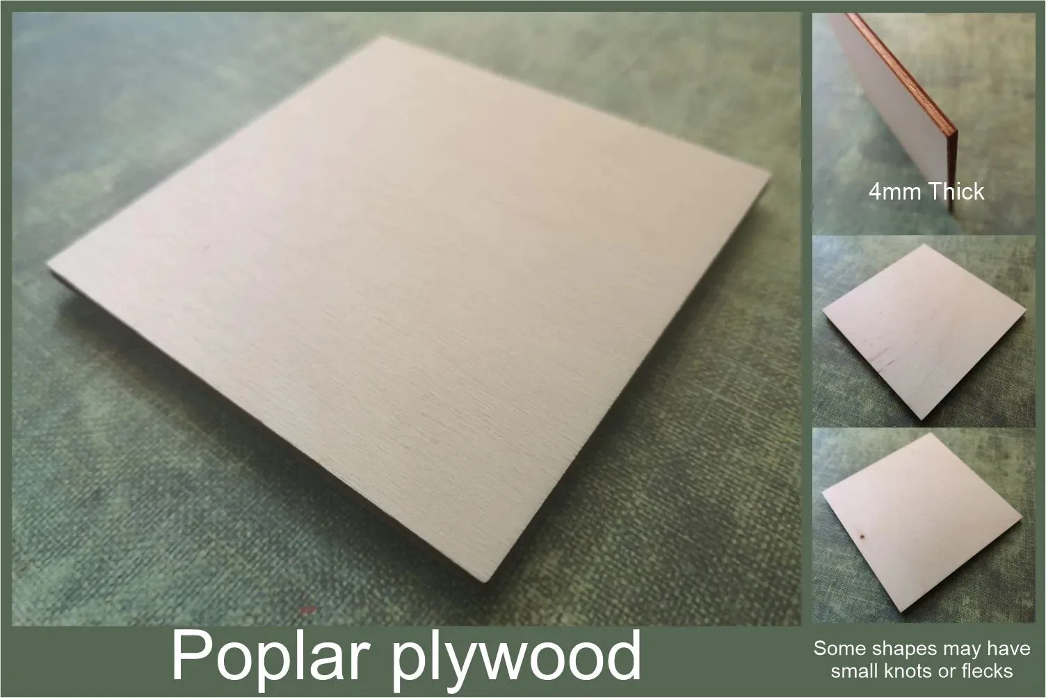 Hawaii outline wooden craft shape - plywood