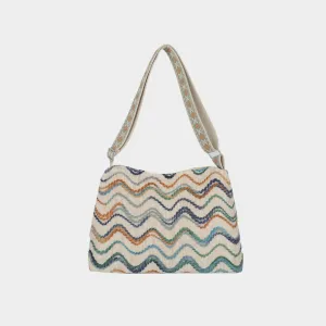 Hazel Blues® |  Adjustable Strap Medium Shoulder Bag