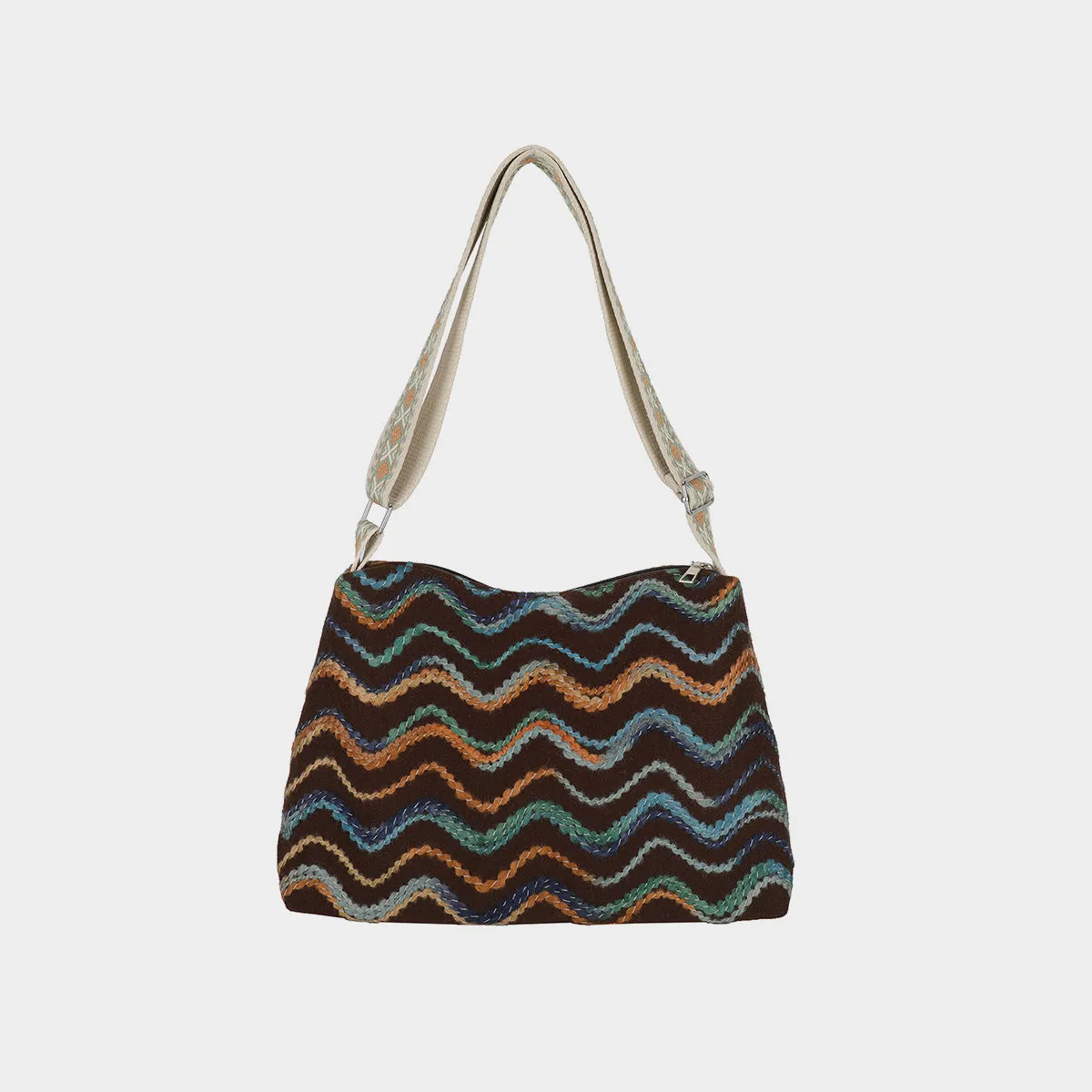 Hazel Blues® |  Adjustable Strap Medium Shoulder Bag