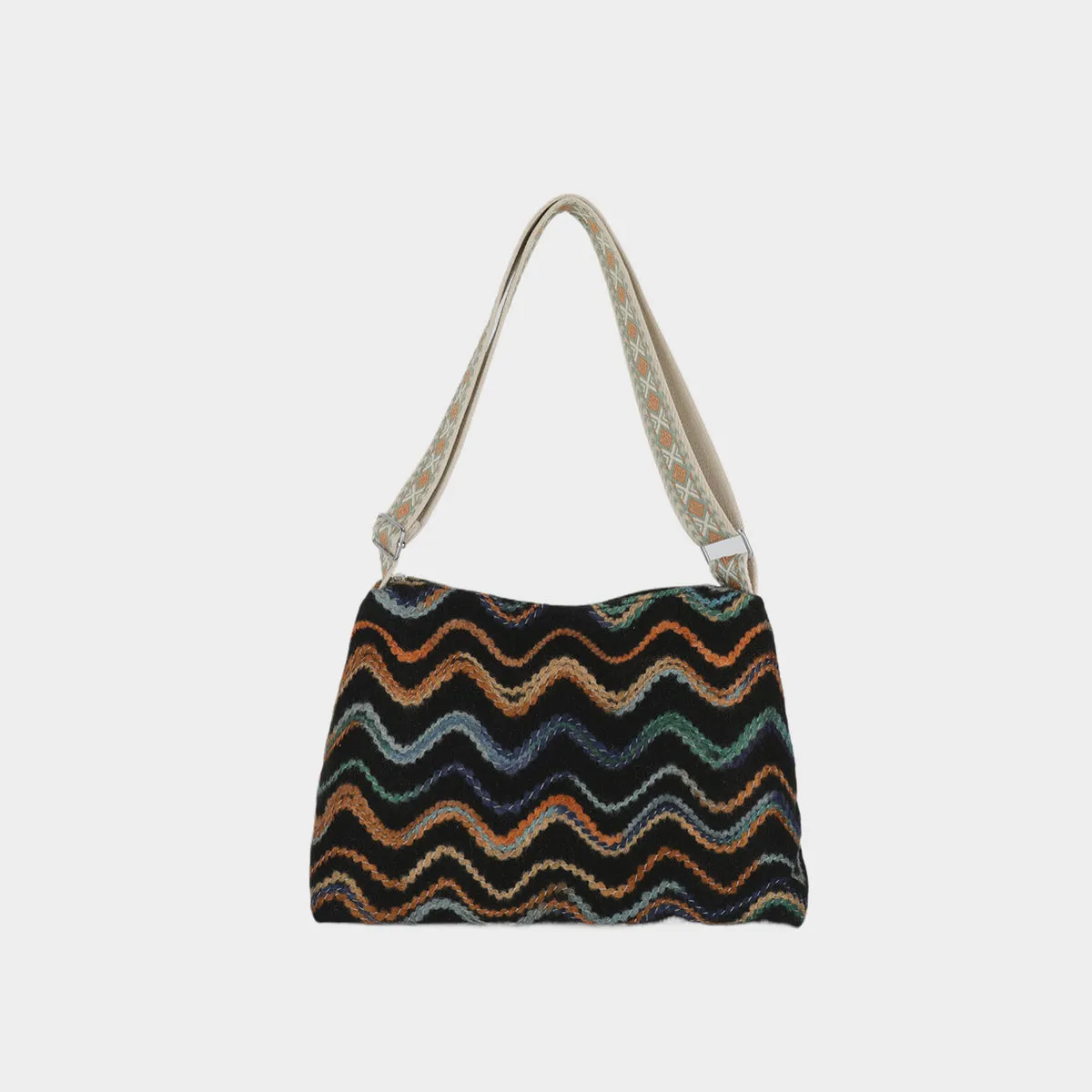 Hazel Blues® |  Adjustable Strap Medium Shoulder Bag