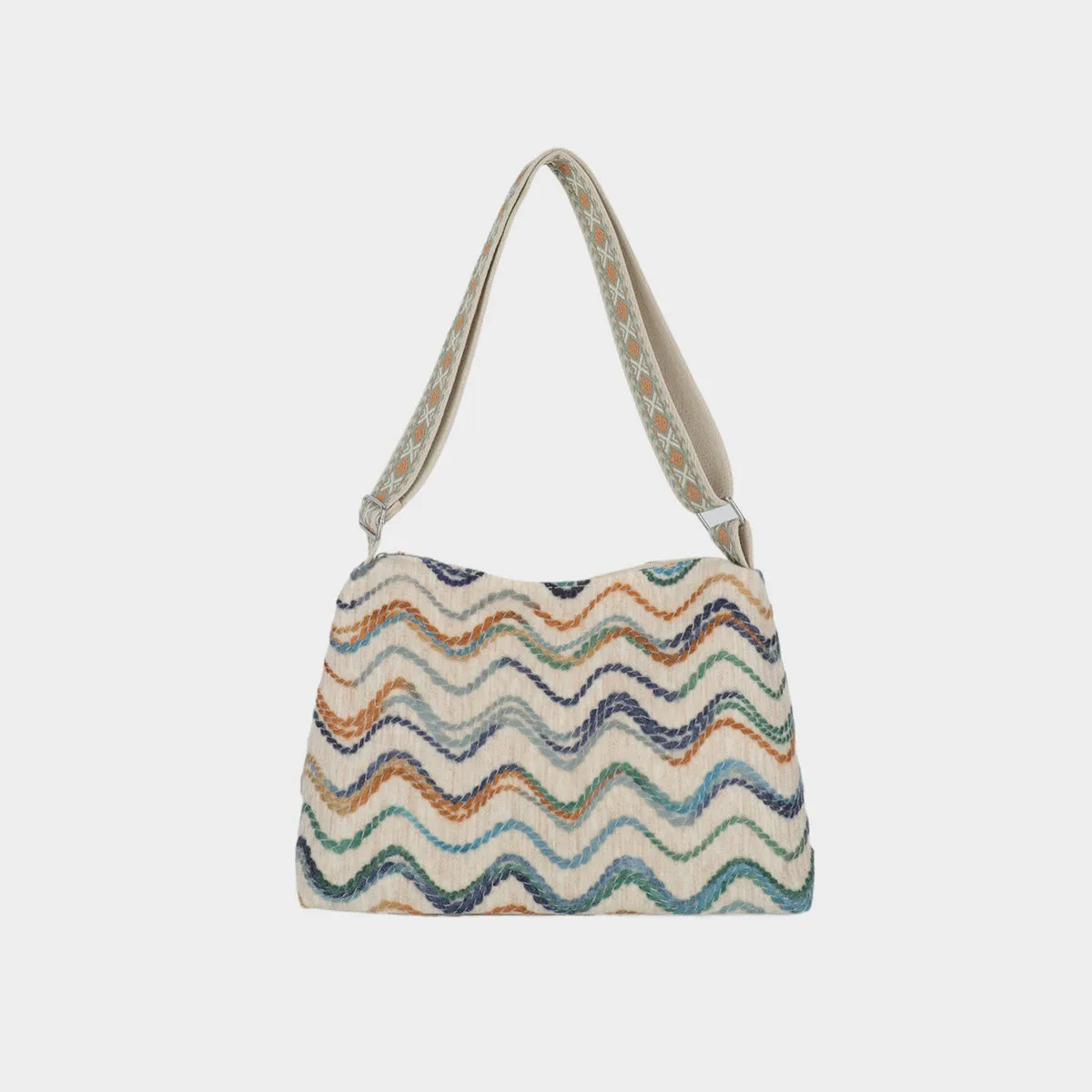 Hazel Blues® |  Adjustable Strap Medium Shoulder Bag
