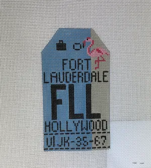 Hedgehog Needlepoint HH1FLL Ft. Lauderdale