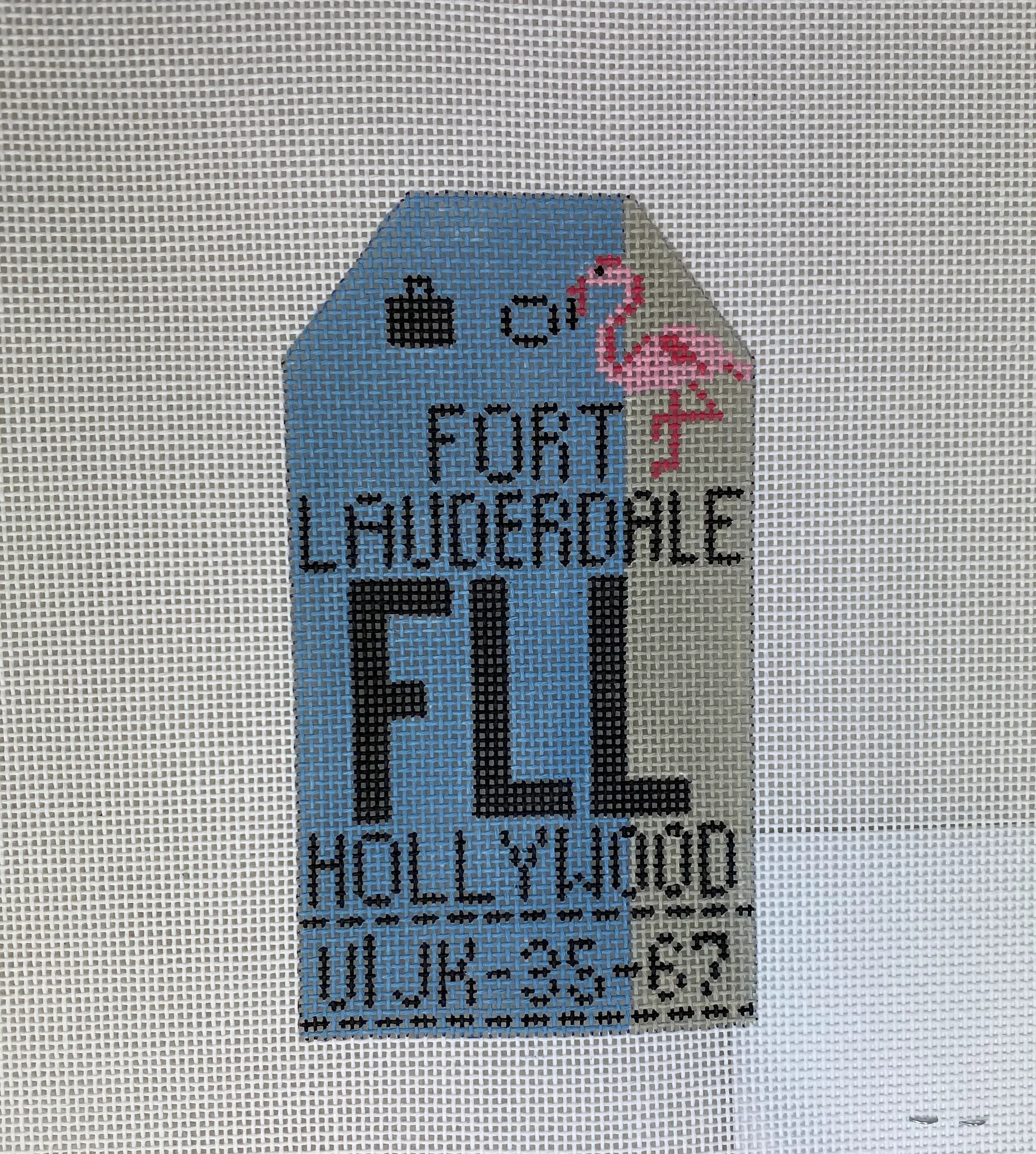 Hedgehog Needlepoint HH1FLL Ft. Lauderdale
