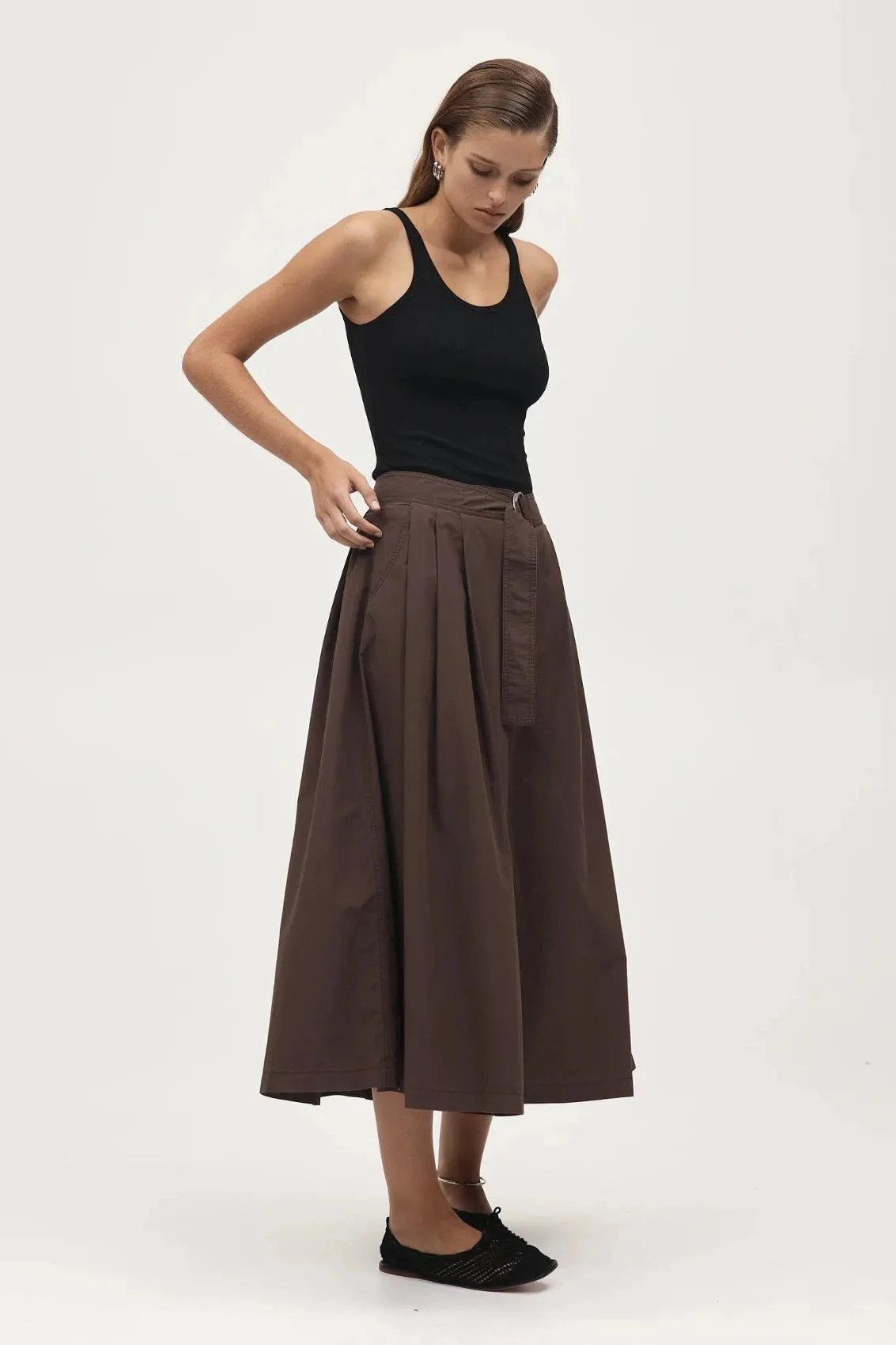 Henry Skirt Chocolate