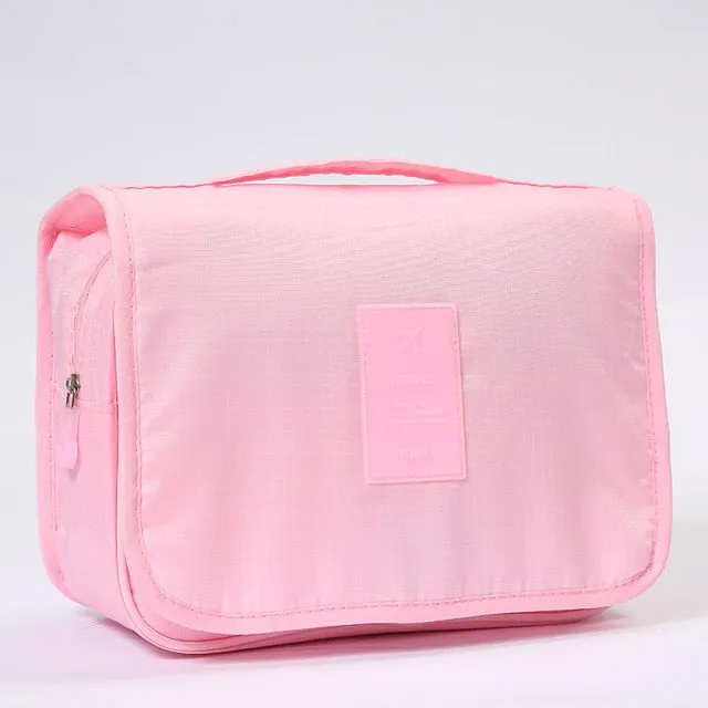high quality Women Makeup Bags travel cosmetic bag Toiletries Organizer Waterproof Storage Neceser Hanging Bathroom Wash Bag