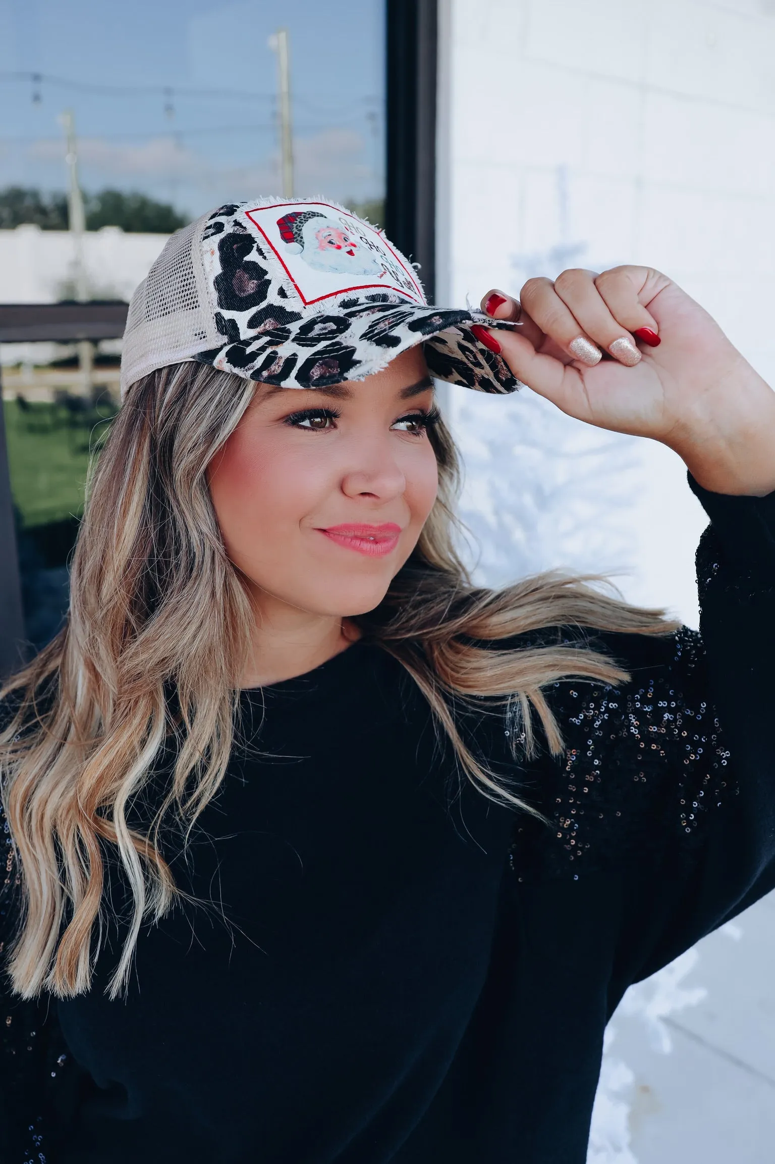 HO HO HO Y’all Christmas Cap