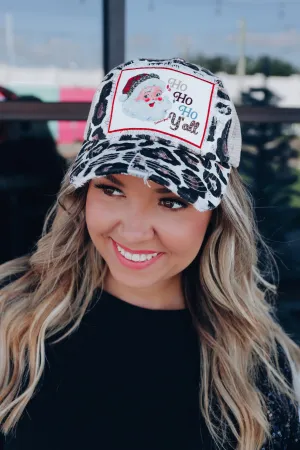 HO HO HO Y’all Christmas Cap