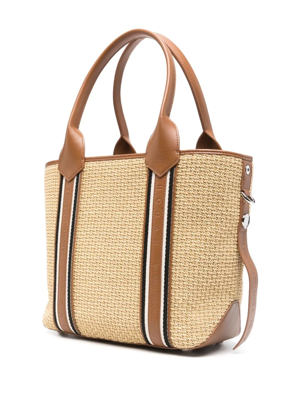 Hogan script medium tote bag
