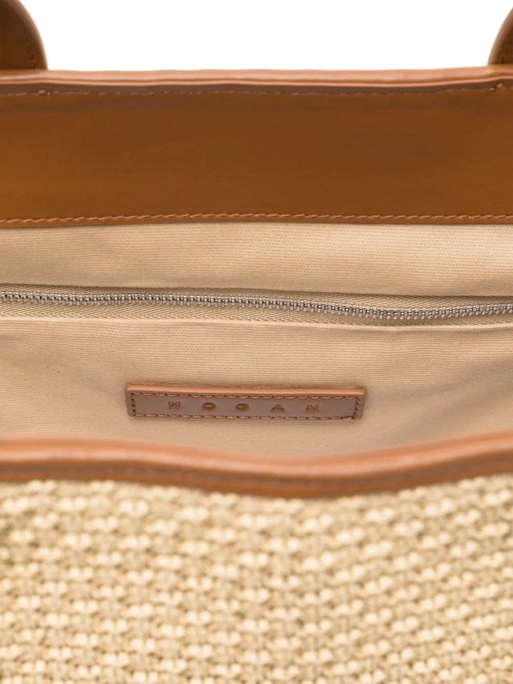 Hogan script medium tote bag