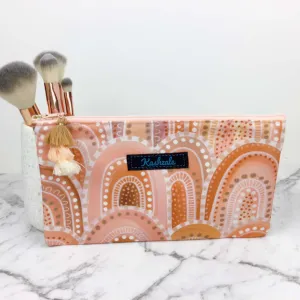 Holly Sanders Sand Hills Zipper Pouch, Travel Pouch.