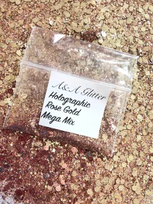 Holographic Rose Gold Mega Mix