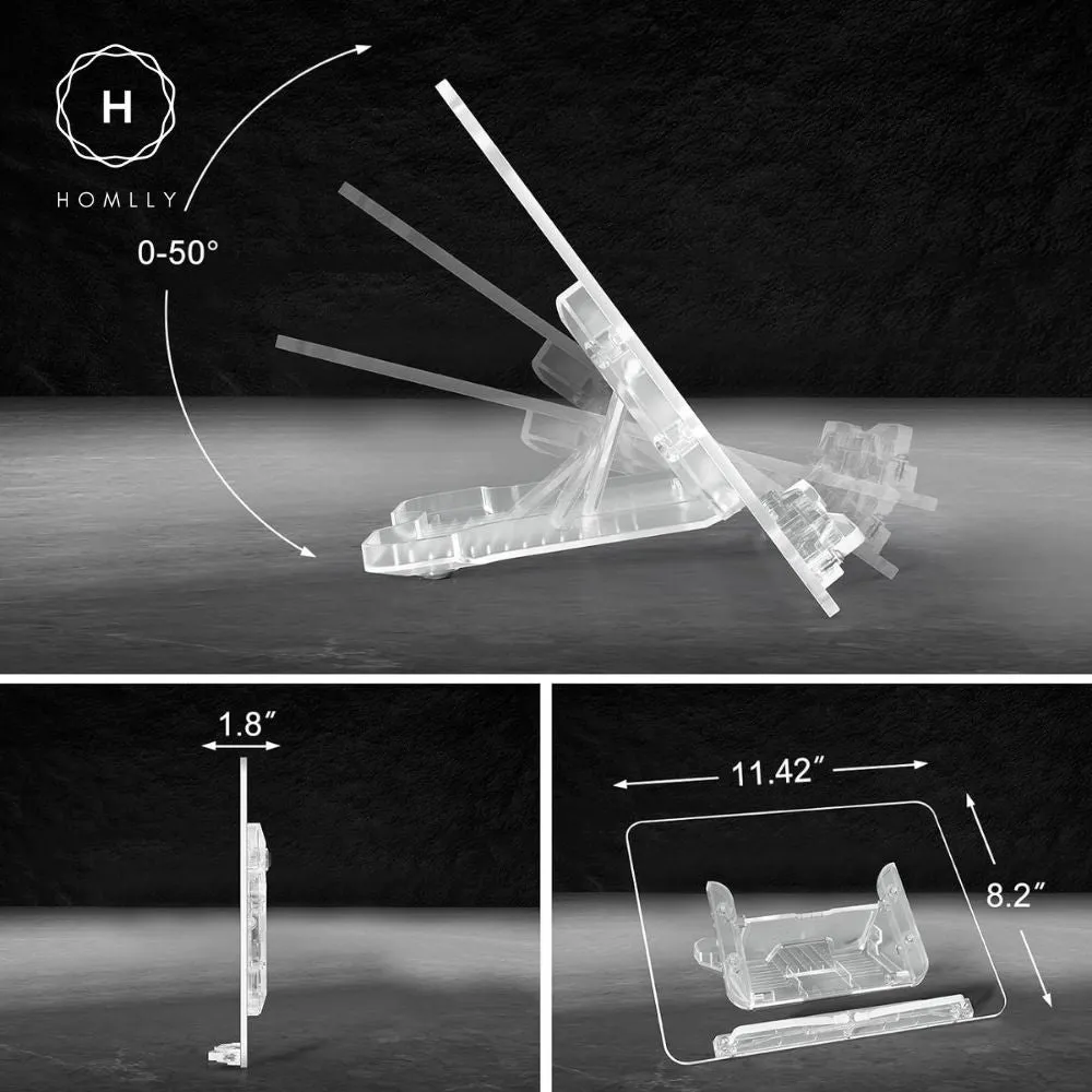 Homlly Multiple Purpose Book, Laptop, Ipad Stand