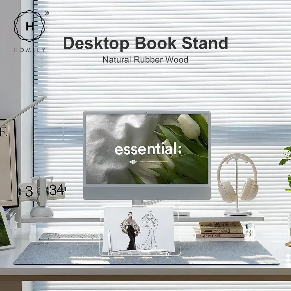 Homlly Multiple Purpose Book, Laptop, Ipad Stand