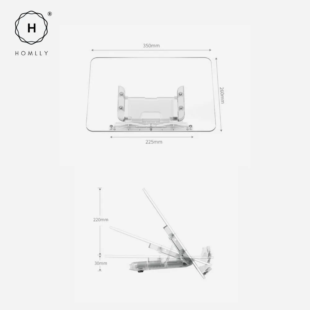 Homlly Multiple Purpose Book, Laptop, Ipad Stand