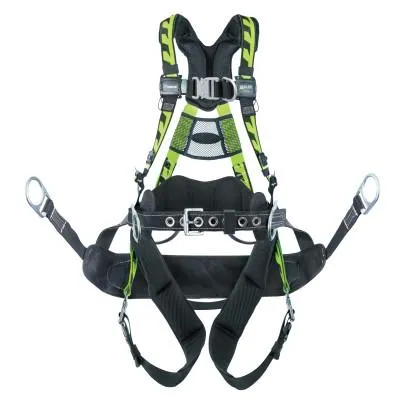 Honeywell AirCore QuickConnect Harness w/ Bosun Chair, Universal - L/XL Green, ACT-QCBCUG