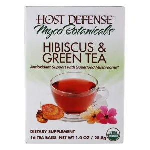 Host Defense - MycoBotanicals Hibiscus Green Tea
