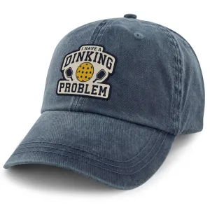I Have a Dinking Problem Washed Dad Hat