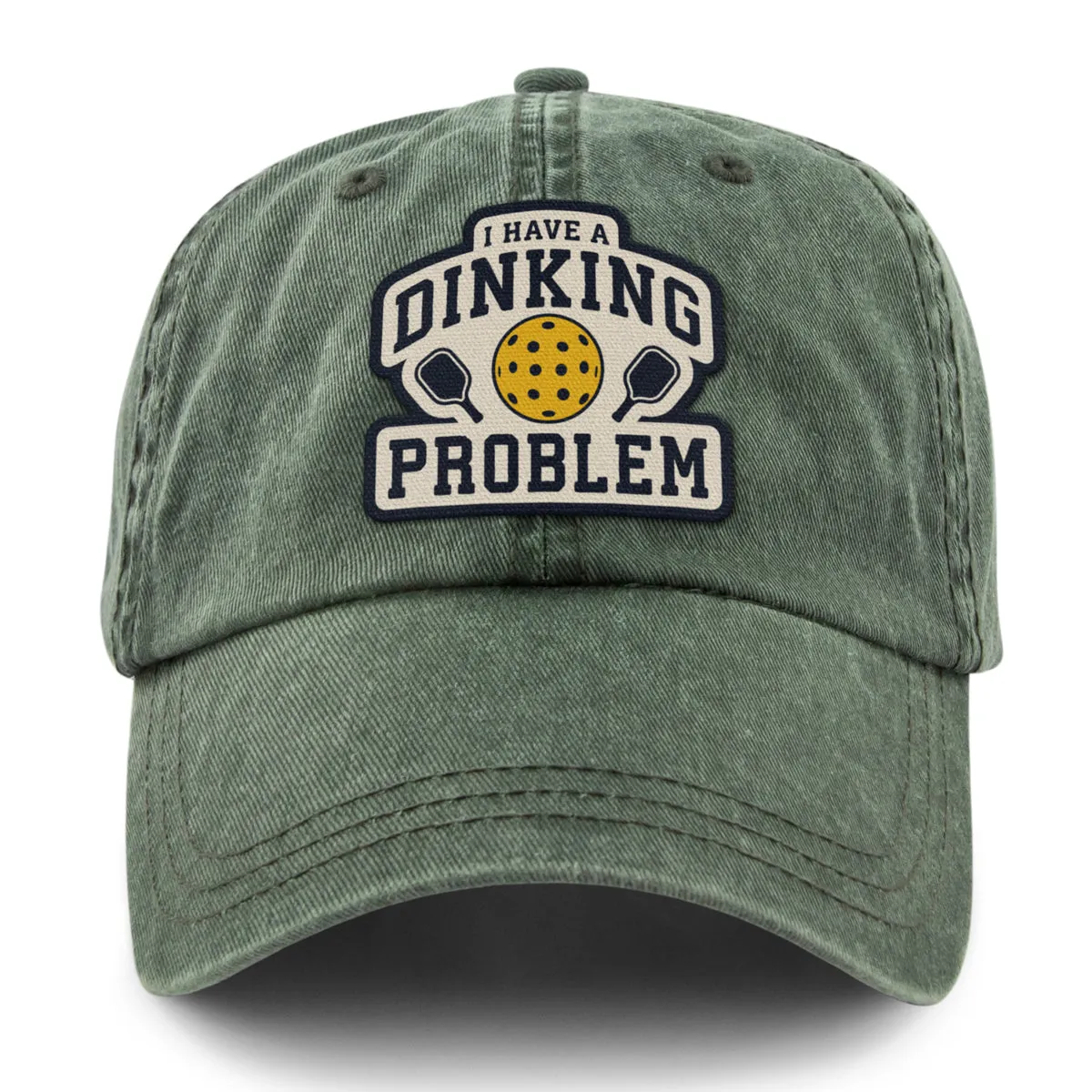 I Have a Dinking Problem Washed Dad Hat