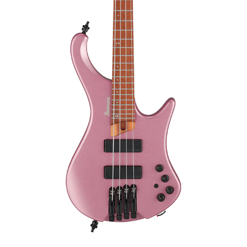 Ibanez Bass Workshop EHB1000S-PMM Electric Bass Guitar w/Gig Bag, Pink Gold Metallic Matte