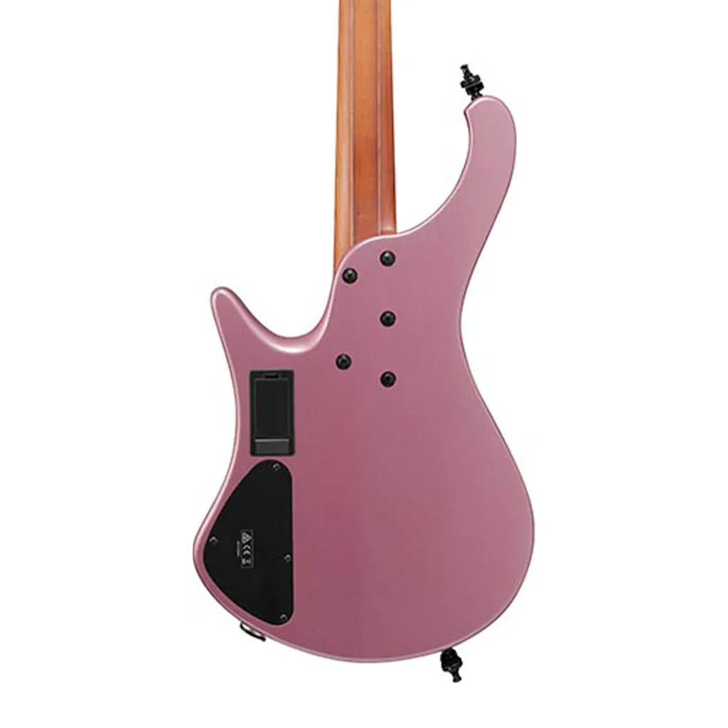 Ibanez Bass Workshop EHB1000S-PMM Electric Bass Guitar w/Gig Bag, Pink Gold Metallic Matte