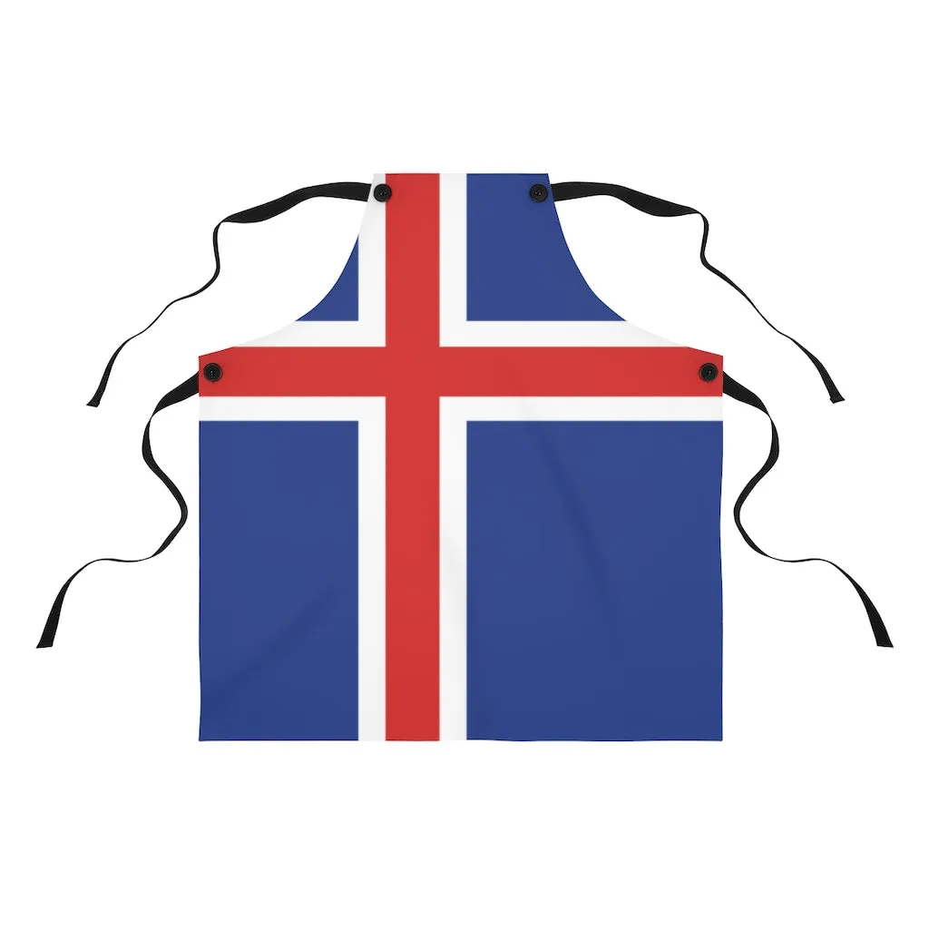 Icelandic Flag Apron