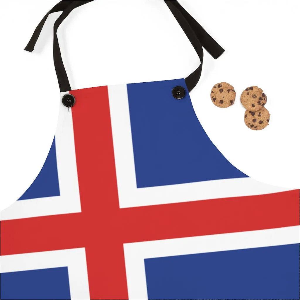 Icelandic Flag Apron
