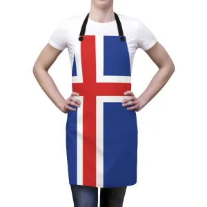 Icelandic Flag Apron