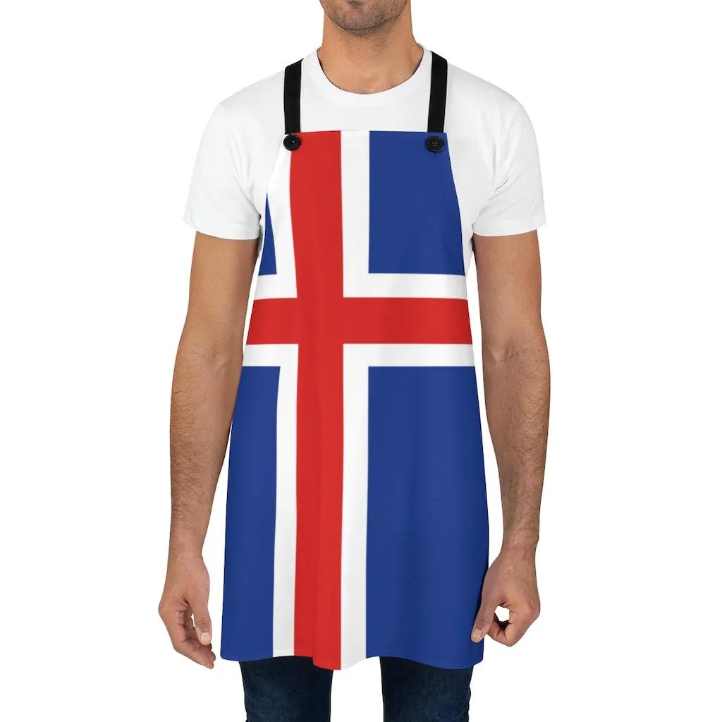 Icelandic Flag Apron