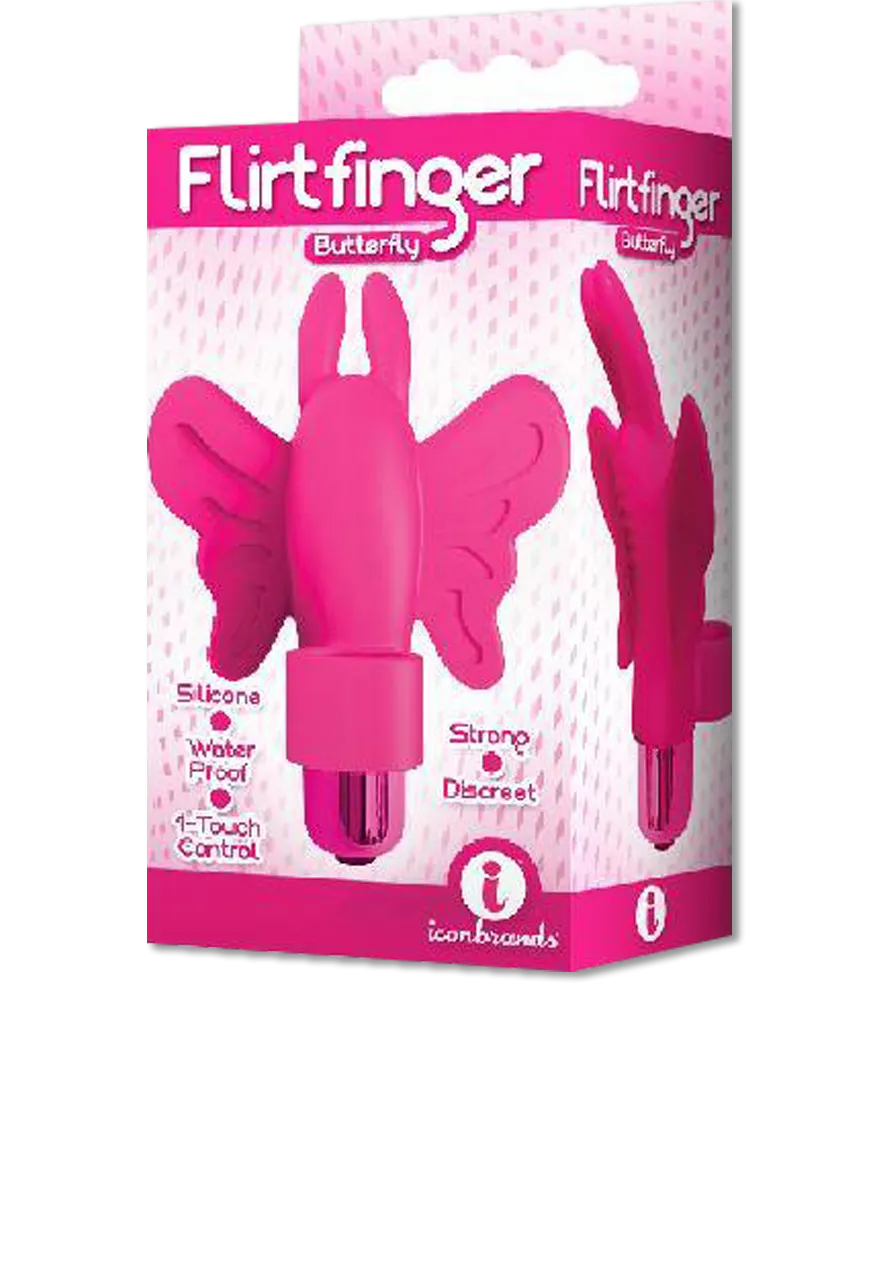 Icon Brands - The 9's - Flirt finger Butterfly Finger Bulley Vibrators