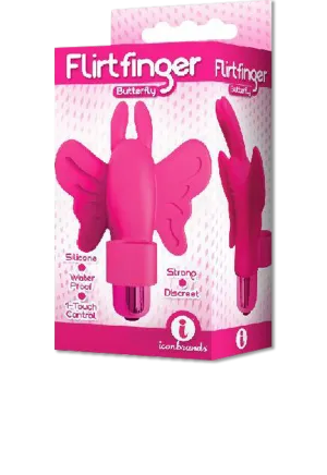 Icon Brands - The 9's - Flirt finger Butterfly Finger Bulley Vibrators