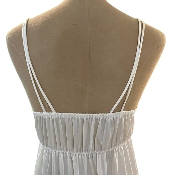 Ilese Stevens Bridal Lace Peignoir Long Gown &amp; Robe Vintage Nylon Lingerie Set