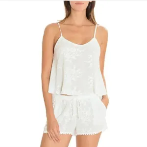 In Bloom by JonquilBird Song Embroidered Coordinating Pajama Set