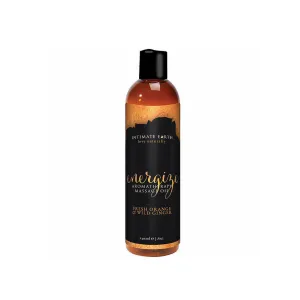 Intimate Earth Massage Oil - Energize - Orange & Ginger
