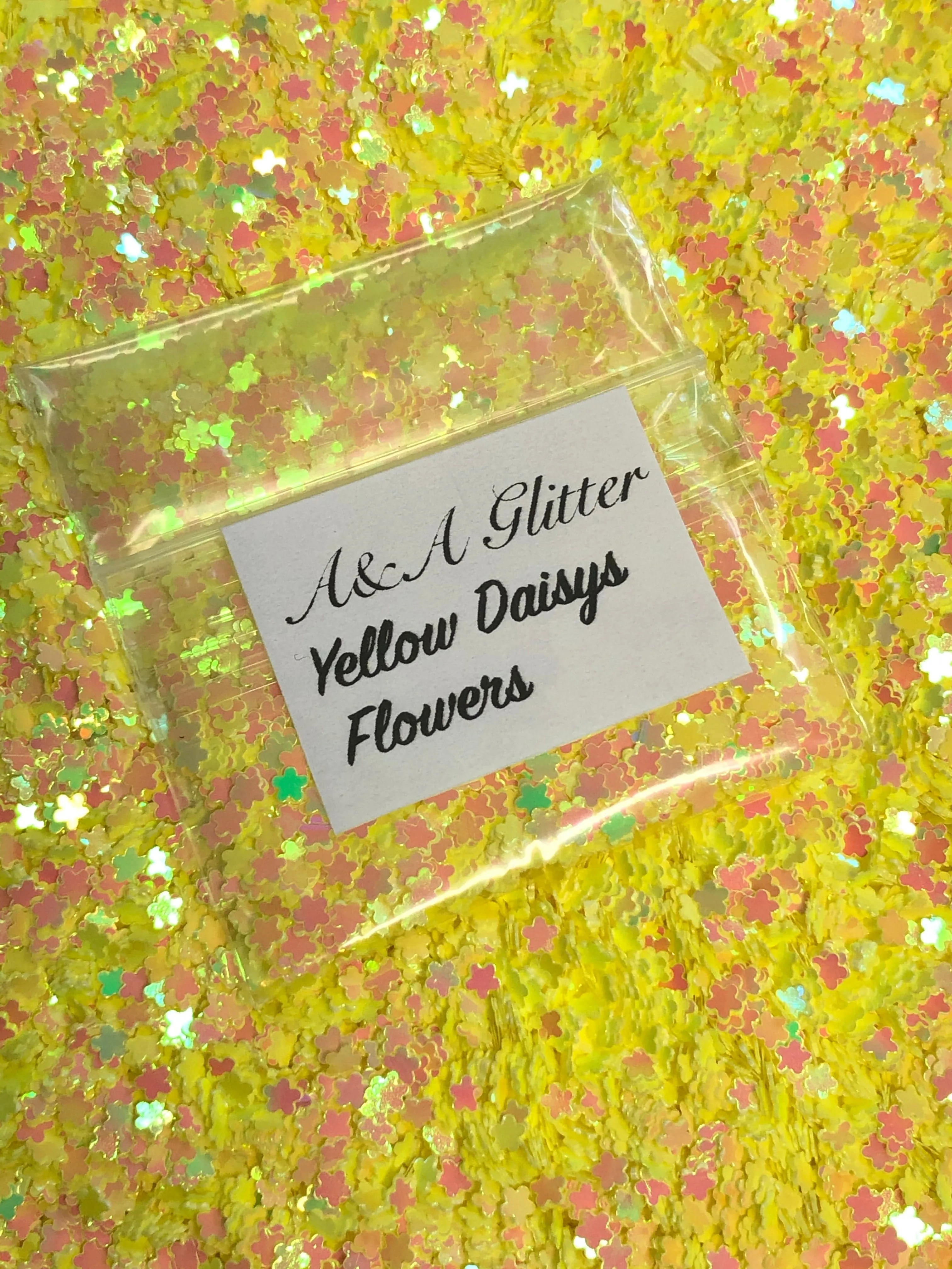 Iridescent Yellow Daisy’s