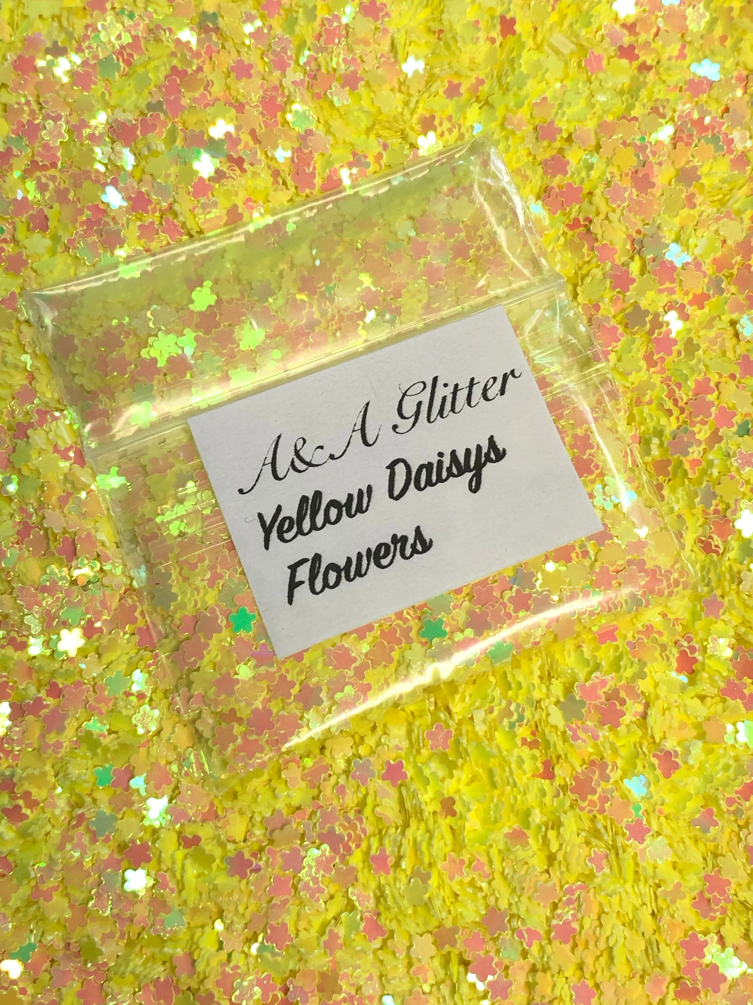 Iridescent Yellow Daisy’s