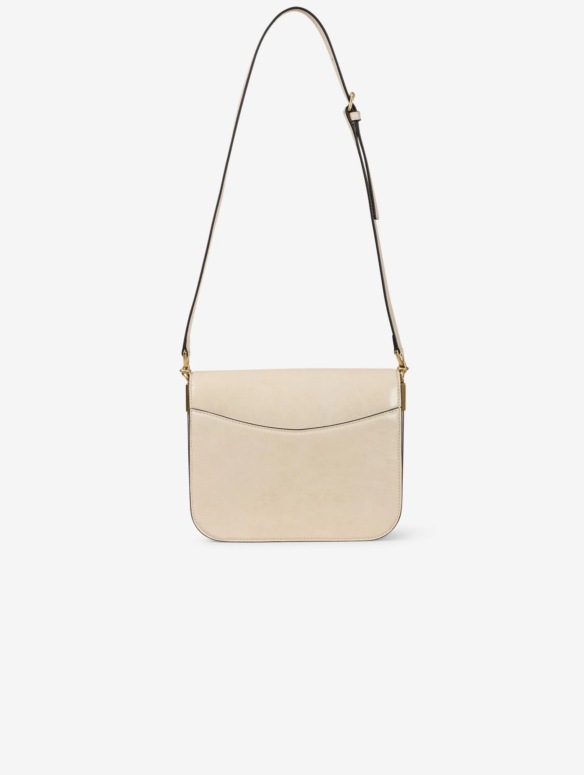 Ivory patent leather TOUCH ME bag