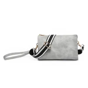 Izzy Crossbody w/ Guitar Strap GREY
