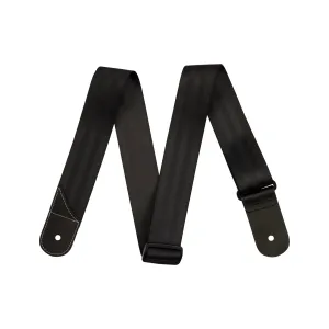Jackson Seatbelt Shark Fin Guitar Strap, Black