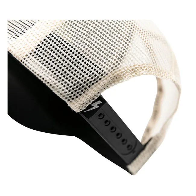 JOHN DOE TRUCKER CAP BLACK /WHITE
