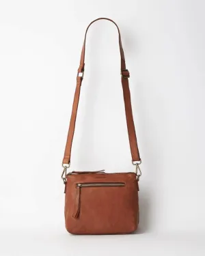 JUJU & CO Large Essential Pouch Bag - Cognac