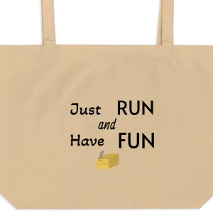 Just Run Barn Hunt X-Large Tote/ Shopping Bag