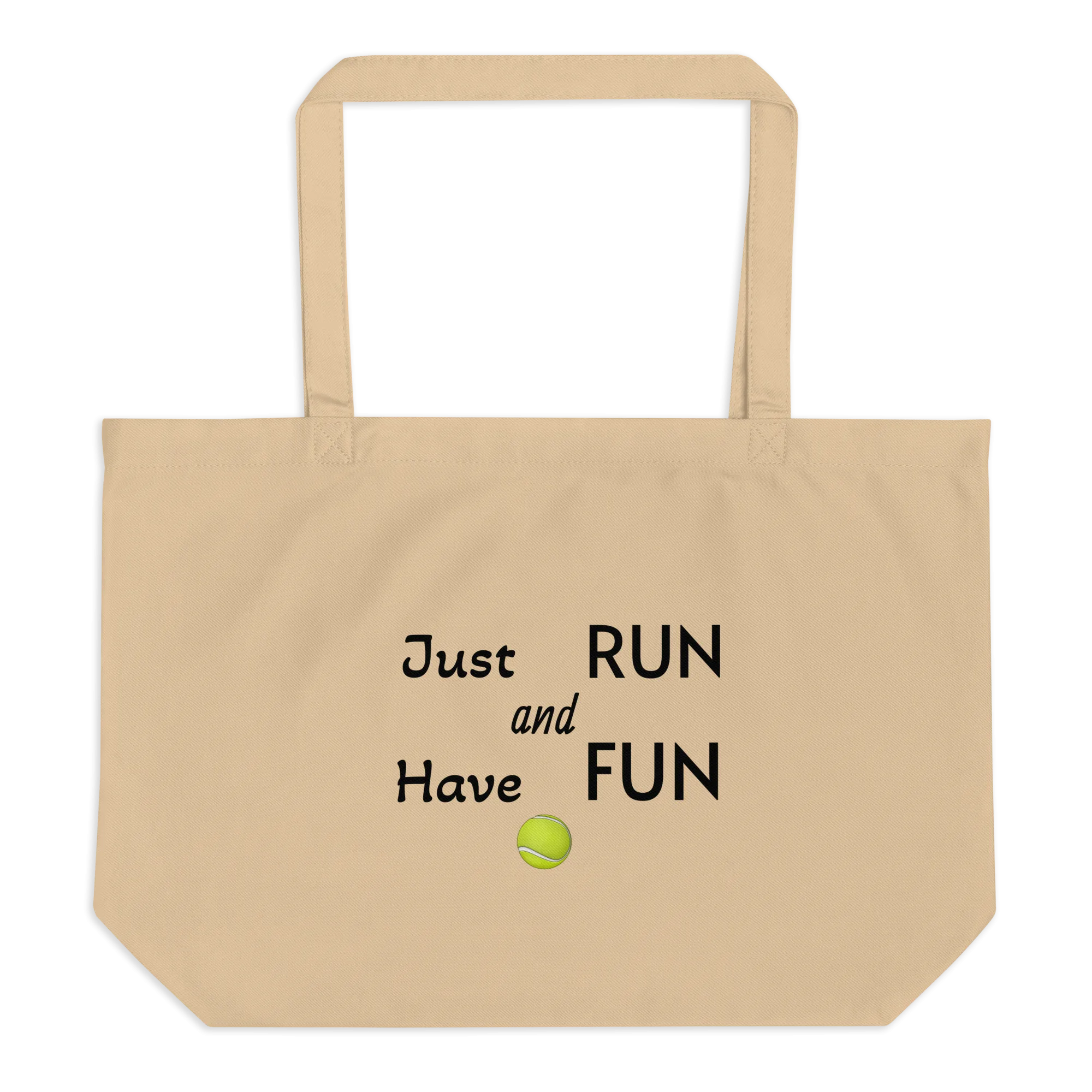 Just Run Flyball X-Large Tote/ Shopping Bag
